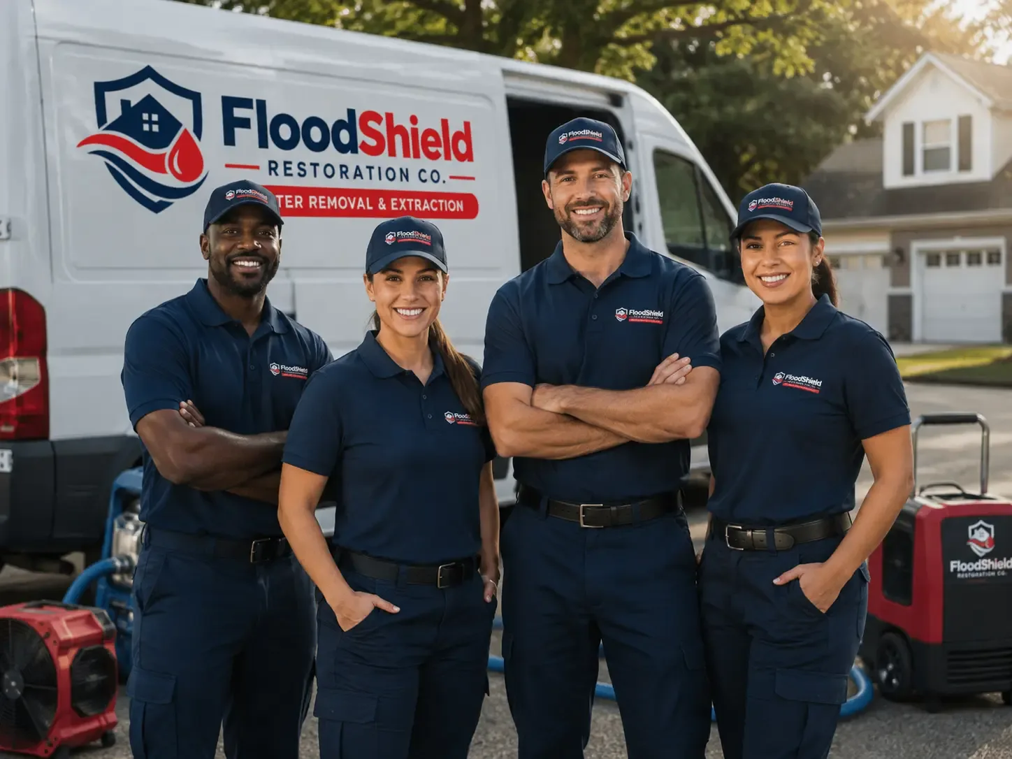 Flood Damage Restoration company in Danbury, WI